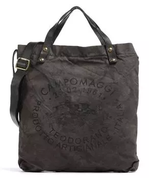 Шоппер хлопок Campomaggi, коричневый