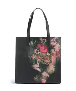 Шоппер из искусственной кожи saliine Ted Baker, черный