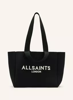 Шоппер izzy средний Allsaints, черный