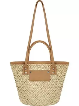 Шоппер Janice Strohkorb 6 Liter Nabon, натуральный