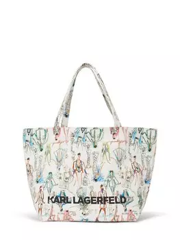 Шоппер Karl Lagerfeld Shopper, белый