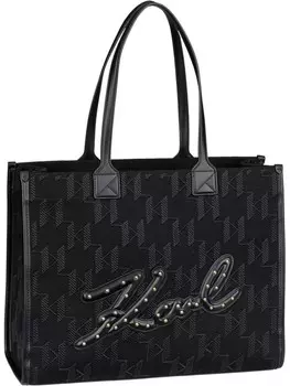 Шоппер Karl Lagerfeld Shopper K/Skuare SP LG Monogram, черный