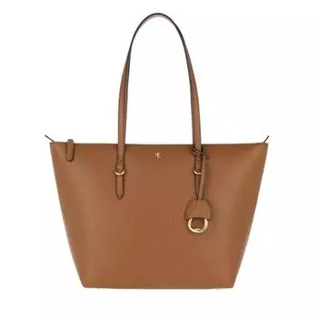 Шоппер keaton 26 tote small lauren Lauren Ralph Lauren, коричневый