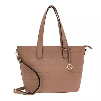 Шоппер L.CREDI, коричневый