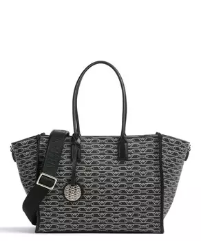 Шоппер La gio из искусственной кожи Emporio Armani, черный