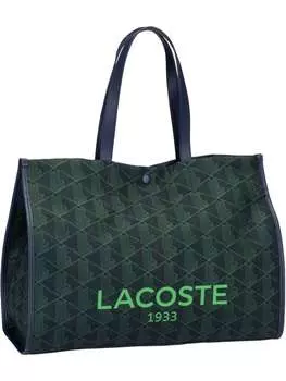 Шоппер Lacoste, цвет mono marine/vert