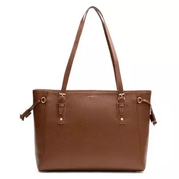 Шоппер Lazarotti BOLOGNA LEATHER, темно коричневый