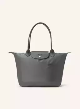Шоппер le pliage s Longchamp, серый