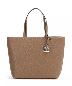 Шоппер liz из искусственной кожи Armani Exchange, коричневый