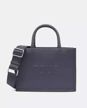 Шоппер M Amaya Brenda с фирменной деталью Tous, тёмно-синий