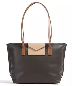 Шоппер Майя пластиковый Lancaster, коричневый