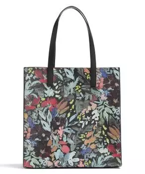 Шоппер Meaicon из искусственной кожи Ted Baker, черный