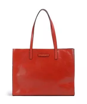 Шоппер Mirra из воловьей кожи The Bridge, оранжевый