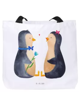 Шоппер Mr. & Mrs. Panda, белый