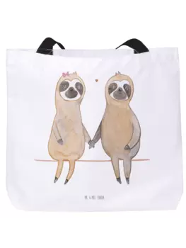 Шоппер Mr. & Mrs. Panda, белый