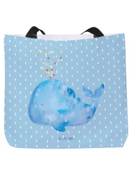 Шоппер Mr. & Mrs. Panda, цвет blau pastell