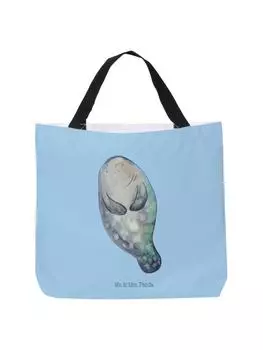 Шоппер Mr. & Mrs. Panda, цвет blau pastell