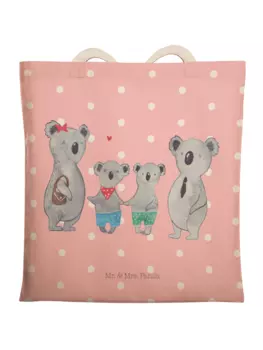 Шоппер Mr. & Mrs. Panda, цвет rot pastell