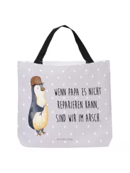 Шоппер Mr. & Mrs. Panda, серый пастельный