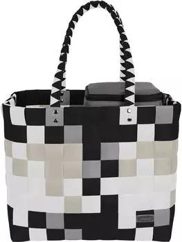 Шоппер normani Flechtkorb mit kleiner Khltasche, цвет Stone