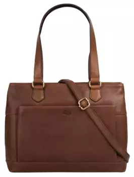 Шоппер Pike, натуральная кожа Pik, коричневый