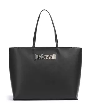 Шоппер Range b style 9 из искусственной кожи Just Cavalli, черный