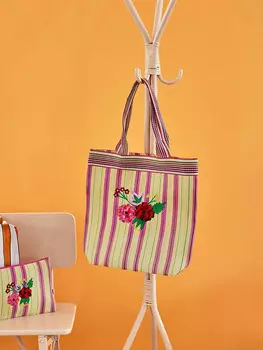 Шоппер Rice Shopper, цвет Lila/Gelb