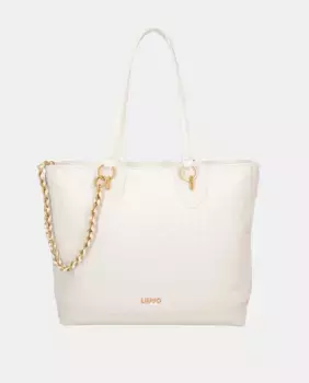 Шоппер с цепочкой LIUJO, бежевый