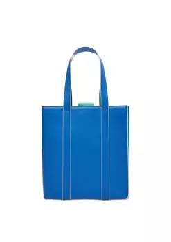 Шоппер s.Oliver, королевский синий/травяно-зеленый