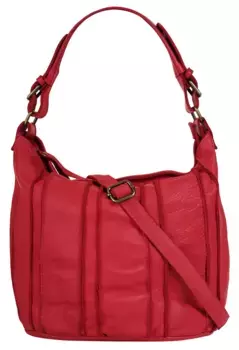 Шоппер Samantha Look, натуральная кожа, производство Италия, красный