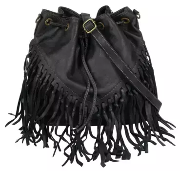 Шоппер Samantha Look, натуральная кожа, производство Италия, черный