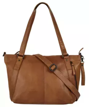 Шоппер Spikes & Sparrow, натуральная кожа, коричневый