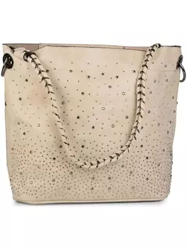 Шоппер styleBREAKER, цвет creme/beige