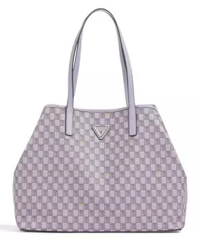 Шоппер Vikky из искусственной кожи Guess, фиолетовый