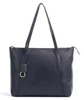Шоппер Wood street 2.0 из зерненой кожи Radley London, синий