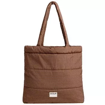 Шоппер Wouf, темно коричневый