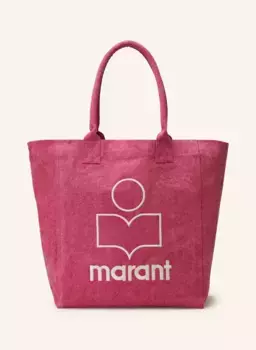 Шоппер yenky Marant toile, розовый