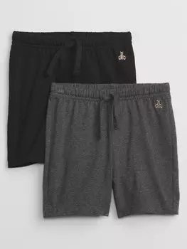 Шорты, 2 шт. Gap, черный