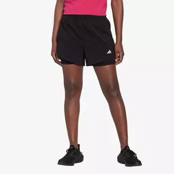 Шорты 2 в 1 Adidas, черный