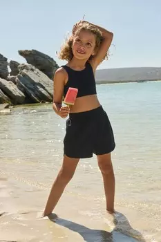 Шорты 2 в 1 Next, черный