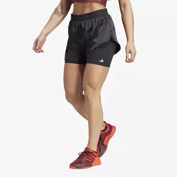 Шорты 2-в-1 Power Aeroready Adidas, черный