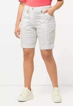 Шорты 4 POCHES Ulla Popken, белый