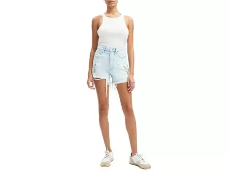 Шорты 7 For All Mankind, Easy Ruby Cutoffs in Sun Blue