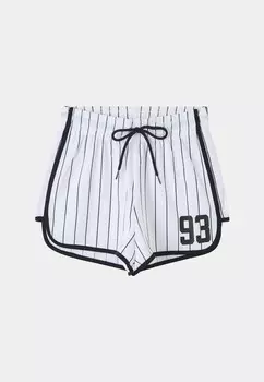 Шорты A RIGHE E STAMPA Terranova, белый