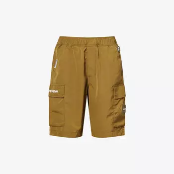 Шорты Aape Cargo с нашивкой, зеленый