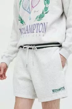 Шорты Abercrombie & Fitch, серый