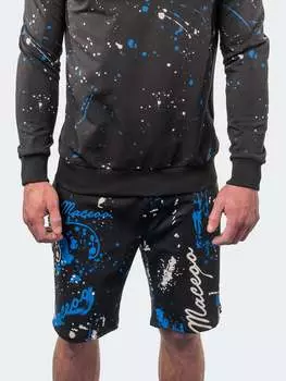 Шорты Абстрактные черные MACEOO