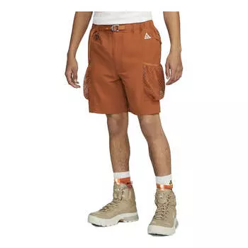 Шорты acg snowgrass cargo shorts 'dark russet' Nike, бежевый
