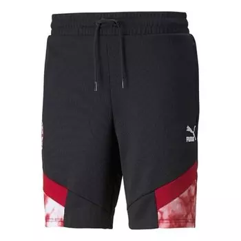 Шорты acm iconic mcs mesh shorts logo 'red' Puma, красный