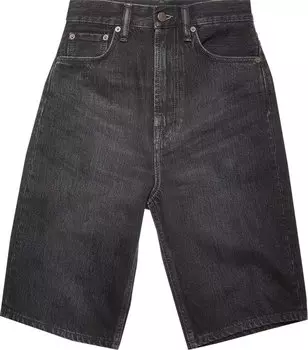 Шорты Acne Studios Denim Shorts 'Black', черный